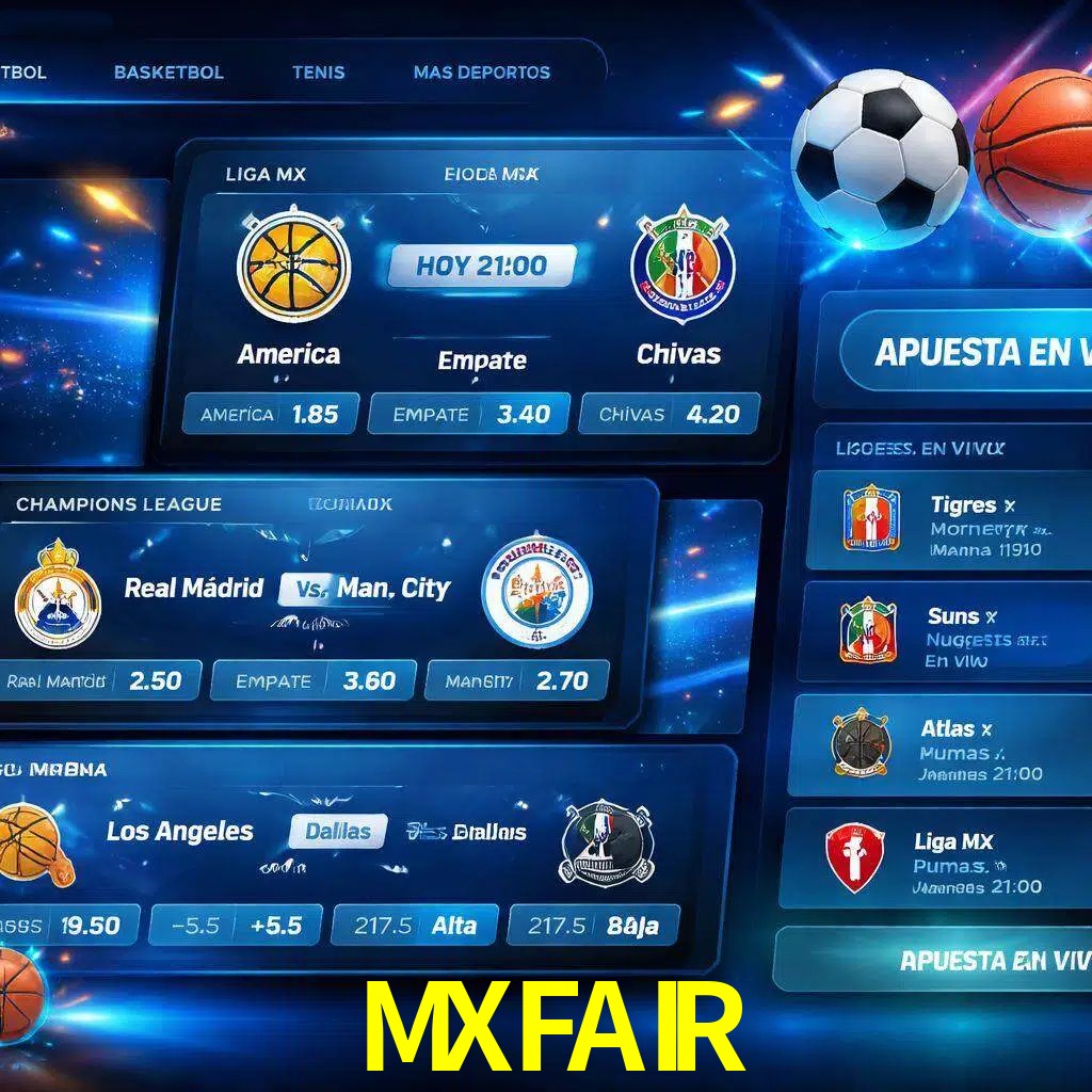 Mercados de apuestas deportivas MXFAIR para jugadores en México